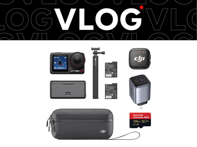 Osmo Action 5 Pro Vlog Bundle (DJI Mic 3)